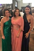 I've had this dress for years now and can't recommend it enough!! I've worn it to prom, multiple Marine Corps balls (the navy is the exact color of your Marine's trousers), and I still get compliments like it's the newest thing! It's definitely long, so wear heels (obviously), and lots of lovely jewelry! The fabric is stretchy and NOT see-through at all, but I'd definitely wear smoothing underwear and/or pasties when going backless. - Gabby B.