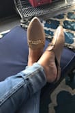 They are comfortable and look really nice but I'm an 8 and they fit a bit small so 8.5 or even 9 would of been perfect but other than that, they are a great purchase! - Brenda R.