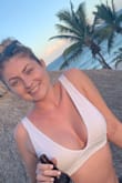 Love this white bikini!! Good quality for a great price. Material is well lined and thicker so it's not see through at all which was my only worry with the white. - Lauren C.