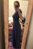 I LOVE this dress!! I'm short so it was quite long on me and I had to get it hemmed, but it was well worth it. Super flattering and a lovely color. - Sarah H.