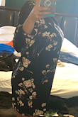 Quality of this dress is amazing. Length was Perfect. It is a little big, but I have a large bust and broad shoulders if not for that I think I could've sized down so that it wasn't soo loose around my middle. Not a big deal though. I can't wait to wear it out! - Samantha