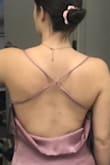 I love this dress! It is very elegant and formal but it accentuate sexy parts of the body. The front part is a little too loose for me, I don't have a huge bust so I just have to be careful if I lean forward or something. Overall it's soooo worth it. - Sofia L.