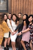 I was really nervous about getting this dress because I've never worn a dress like this before. I got this for my engagement party and there were a lot of elders there, so I wanted to make sure I was dressed appropriately. This dress hugged all my curves and got so many compliments! - Sarina T.
