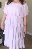 This dress is beautiful and comfortable. I would never typically order a small (5'5, 145 lbs), but I'm glad I did for this one. - Molly B.