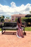 I wore this dress for my trip in Puerto Rico and was so in love! It's very flattering and I'm not in love with my body post baby but it made me feel confident in my new body. - Whitney G.