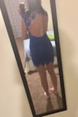 Ordered this dress in a S and M just to be on the safe side. I tried the S on first and it fit like a glove! It was amazing!! I love it! - Julia S.