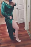 Wore this to a St Patrick's day party and got sooooo many compliments on it. Hugs in all the right places. It gets a bit warm due to the material not being super breathable but other than that it's ridiculously comfortable and sensual. - Cyndi K.