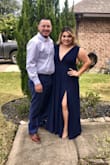 I absolutely loved everything about this dress. It was so comfortable and sexy! I quickly fell in love once I tried it on, it didn't fit so I took it to a tailor to have alterations made. I have a wide back, so that's mainly where alterations took place. Once finish, it fit perfectly and loved it even more. I received so many compliments on it, will definitely be wearing it again! - Ashley H.