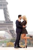 ...in this dress in particular. I wore this for my Save the Dates, and I will forever treasure the memories. The photos speak for themselves. - KRISTINA T.