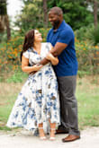 I am in love with this dress! Used it for our engagement pictures and they look amazing. I wish I had gotten a medium because the top half of the dress was too big (even with my 34DD bra size), but I stapled the bust area for the pics and I'll get it professionally altered before I wear it again. - Erica W.