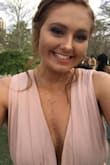 Got this dress for prom and liked it. The straps were loose but overall fit good. Was very long even with heels on. Need breast tape!!!! I liked it a lot. - Chloe P.