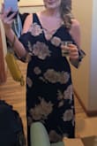 Love this dress SO much. Wore it to my best friends wedding and got so many compliments! It fit amazing and made me feel gorgeous! Was perfect length for me with flats. - Sheyna R.
