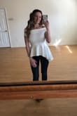 I have only had the shirt on for a few hours and have already been stopped several times to receive compliments! I wanted something that was still "work appropriate" while still showing off my flare and love for style. I typically order a small, but after reviewing the other buyer's opinions, I went with a medium because I am pretty busty. It's a great fit and a purchase that makes me feel beautiful! ps: my husband picked the shirt so he likes it too hehe - Ashley T.