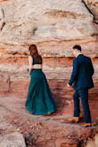 I wore it for my engagement pictures out in Moab, Utah. We've gotten tons of compliments on! Perfect fit, super comfortable and flowy. - Melinda C.