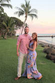 Loved this dress - wore it for a wedding in Maui, HI... It was gorgeous and I received a lot of compliments, but it was hard to wear a sticky bra with it. It kept opening and so boob tape may have been helpful. Also, in Hawaii, it is super windy and the dress flew open a few time, oops! - Chloe A.