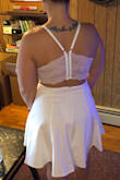 I originally ordered this dress in a large and realized I needed a medium like I typically wear. I am so glad I did because it fits PERFECT! The material is soft and very well made. I love that the straps are able to adjust as well. This dress is going to look so good at my bachelorette party! Definitely plan to order more items from Lulus! - Lacee R.