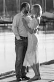 This beautiful, classic dress was exactly what was searching for for my engagement photos. It was very comfortable, and I felt great in it! It was a little loose in the hips, but that is due to my lack of a booty. It fit perfect everywhere else! I can't wait to wear it again to my upcoming bridal shower! - Elizabeth B.