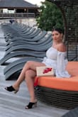 Beautiful clutch can hold a lot! Received so many compliments everyone I wear it! Can be paired with so many outfits especially on a tropical vacation! I've used it so many times. Perfect! - Crystal G.