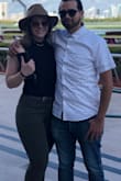 I never wear hats, so I wasn't too sure about this one. I went an event at the horse track in FL, so I figured it was a great fit. The hat stayed on well even with the breeze. I can't wait to wear it again! - Michelle D.
