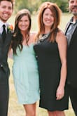 The bride let us pick our own "mint" dresses for her fall wedding and it was awesome! I absolutely love this beauty! The ruching in the front is great for hiding any areas you don't particularly love as well! - Briana S.
