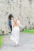 Wore this dress for an engagement photo shoot and I fell in love with the dress! It fit perfectly but was just a little loose on the top. - Rachel G.