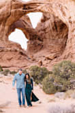 Love that this dress can be casual or dressed up with the right accessories. Wore it for our engagement shoot and the green against the red rock was the perfect contrast! Can't wait to wear it again! - Bianca I.
