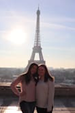 Got this blouse for my trip to Paris and it was one of my favorites! The color is such a beautiful shade of blush pink! It is a bit see through but noting a tank too cant fix! - Celina C.