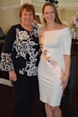 I wore this dress for my bridal shower and got compliments all day. It is super comfy, and the fabric is thick enough so it's not sheer at all. Highly suggest this dress. - Samantha M.