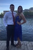 Such a unique dress, with the jagged hem around the bottom. It fit great, maybe a tad loose in the chest. The blue is very vibrant and definitely stood out in a crowd! - Taylor G.