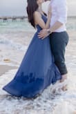 I ordered this dress for my engagement photo shoot. It is definitely long for someone as petite as me; but otherwise fits perfect. The color is so beautiful, and the back is so sexy!. I love this dress, it's a little elegant, light, and sexy. The material does not feel cheap - it's flowy and moves fantastic. I only wish it also came in white; I would totally wear this model for my beach wedding. *ahem* @lulus ;p - Natalia L.
