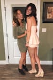 This romper is super cute, and I love the material it is made out of! It is made with padding so you can go braless if you wish! I wore this out in the summer with heels and it got a lot of compliments because of how unique and fashionable it is! - Elle H.