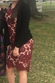 Dress was very fitting but comfortable! Received tons of compliments!! - Yolanda M.
