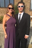 I ordered this dress for a spring wedding.  My son was the ring bearer and my husband was a groomsmen in the wedding.  This was the perfect dress, the color was amazing and I got so many compliments that day! - Ashley