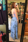 I love this dress. I bought it for a wedding, and I cannot wait to wear it. It is so flattering in terms of style and color and really comfortable because of the elastic waist. Highly recommend! - Lindsey K.