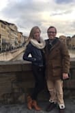 Obsessed with this cute blue moto jacket! I needed layers for my honeymoon in Italy and this jacket fit perfect over my long sleeved basics and perfectly under a bigger jacket. I felt (and looked) very chic and the pockets even were big enough for my hands with gloves on! - Meredith C.