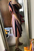 I absolutely love this dress. It's very classy but also has a trendy, retro vibe to it. It fits perfectly and is so adorable. Would definitely recommend! - Samantha P.