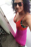 I loved the colors and the fit. It was a perfect cover-up fur my Miami vacay. - Carrie P.