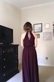 This is absolutely perfect fitting. Normally I would buy a small, but I saw the fabric and the general look and was so glad I bought the x-small. It fits great on the length and flows so beautifully. - Anna F.