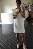 Beautiful dressy dress!! Pair it up with some nice golden sandals and matching purse and voila! - Susana S.