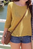 Great sweater - comfy, flattering, and with a dash of surprise in the back! - Paige L.