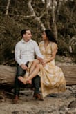 This dress is a dream, I love the bright yellow color. It is a bit loose, but the dress itself is super adjustable, and I was able to tie it pretty tight. The dress is definitely see through and might need to wear a slip under. - Lucia B.