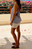 This top is so cute and flattering! My husband loves it! Bought it specifically for our beach vacation! The tie in the back is so cute and it's very flattering if you want to show off your arms and back. Love Lulus! - Katie B.