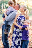 I ordered this dress for the professional family photo shoot we did last November. I was hoping it would be vibrant and flattering and showstopping. It was all of the above! The colors were rich (it was more of a deep purple with light blue accents and white flowers), looked and felt high quality, and I loved the way it fit. Highly recommend! - Stephanie B.