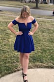 LOVE! I ordered a medium because I'm in between small and medium for like every measurement. It was just too big, so I returned it and got the small and loved it so much. It's only tight on your top half, so if you have a smaller bust definitely size down - Christine N.