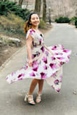 ENCHANTING. The perfect word to sum up the entire feeling of this dress. Whether you're looking for a Spring/Summer dress to wear to a wedding, bridal shower, or a walk through the vineyards, this dress will leave you feeling like a Disney Princess. - Jennifer S.