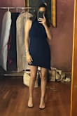 I LOVE this dress. I ordered a small because I saw that it runned large. I tailored it and it fit AMAZINGLY. Loved it. - Lisa D.