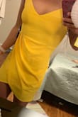It fit as normal, perfect everywhere but my chest! I got a size large and The straps were a little loose, but that was as expected-that always happens! BEAUTIFUL AND COMFORTABLE! I love love love this dress. I also plan to dress it down with wedges this summer. :) - Jesse H.