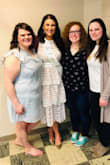 This dress was so beautiful and I received so many compliments! It was a little tight in the bust area, but overall, I was very pleased! - Amber O.