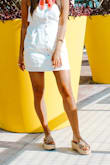 I absolutely love these platforms. Unlike many other platforms, these are easy to walk in and aren't too high. They are perfect height in my opinion. So comfortable and cute with any outfit. I have only worn these out to dinner twice and I have had so many friends ask to borrow them because they really are a show-stopper! - Sydney S.