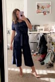 Fits in all the right places especially if you have a small waist line with bigger bust - Emma P.
